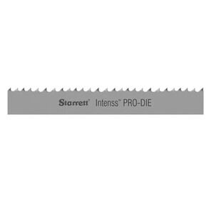 Starrett Intenss Pro-Die Band Saw Blade, 15-09 Length, 1/2" Width, 0.025" Thick